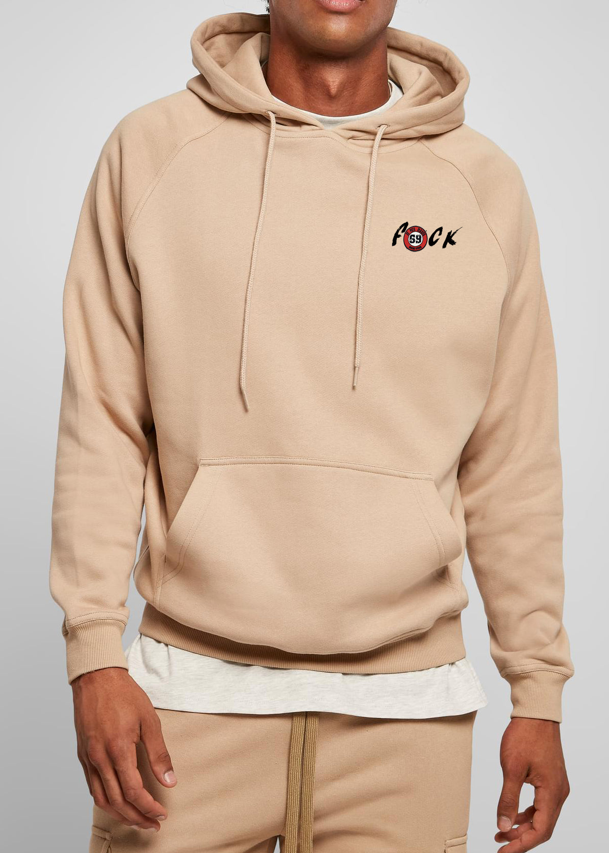 Men's Hoodie FxCK All Brands !