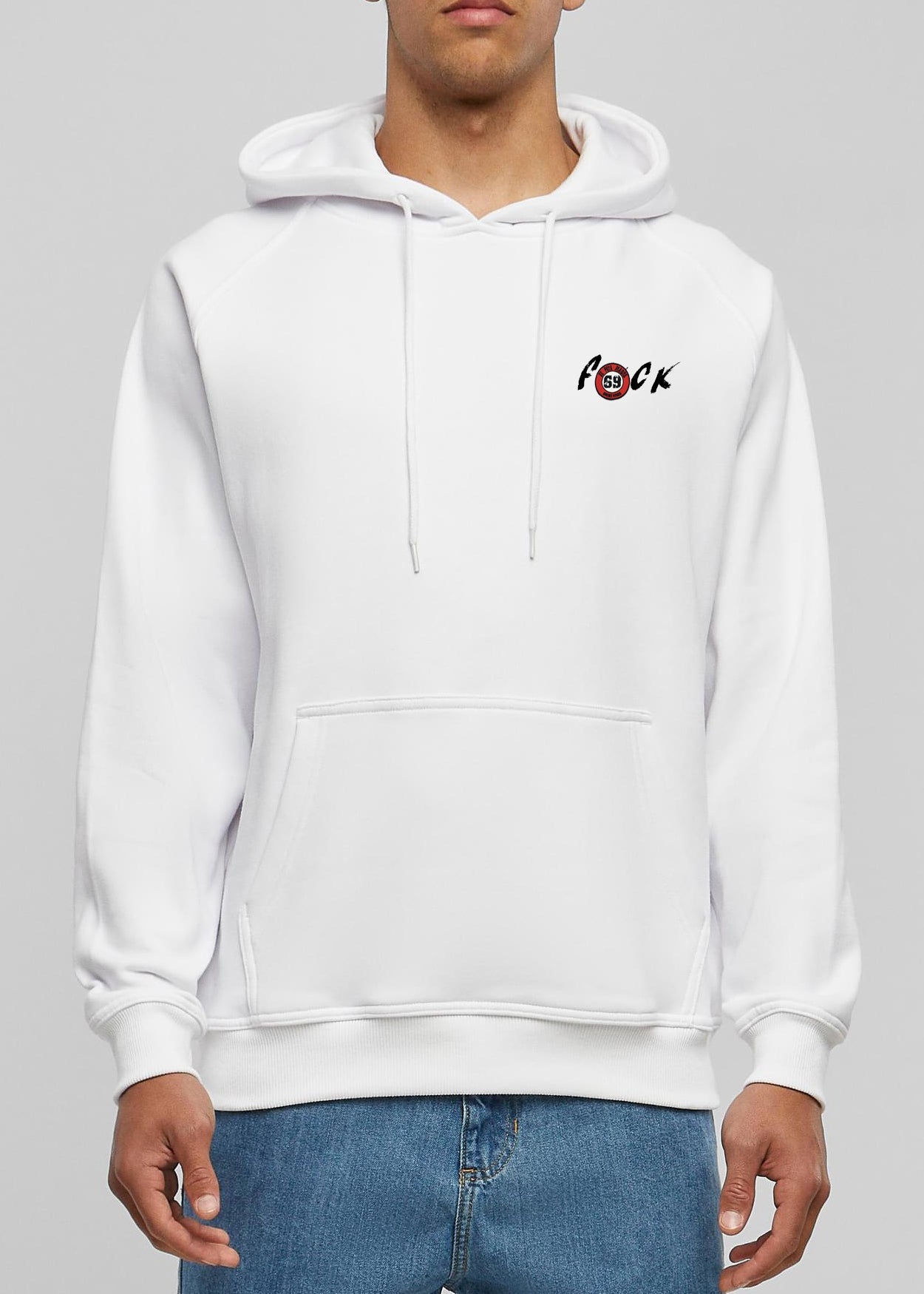 Men's Hoodie FxCK All Brands !